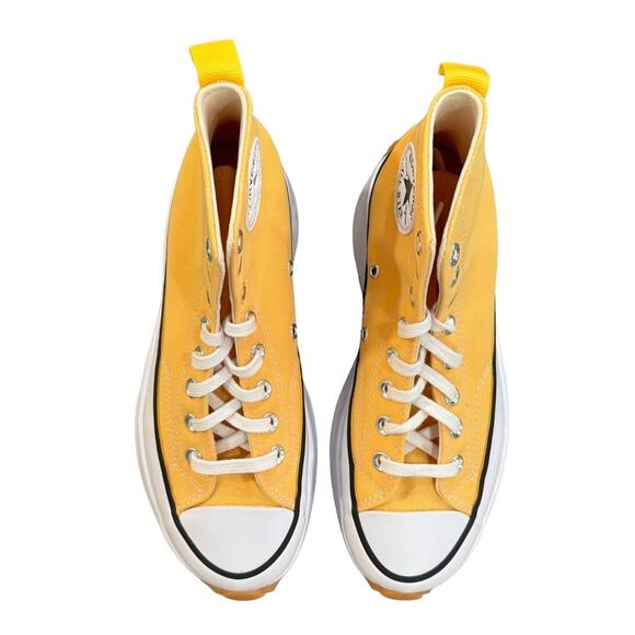 Converse Run Star Hike Hi Citron Zest Gum Women's 8 - Picture 2 of 8